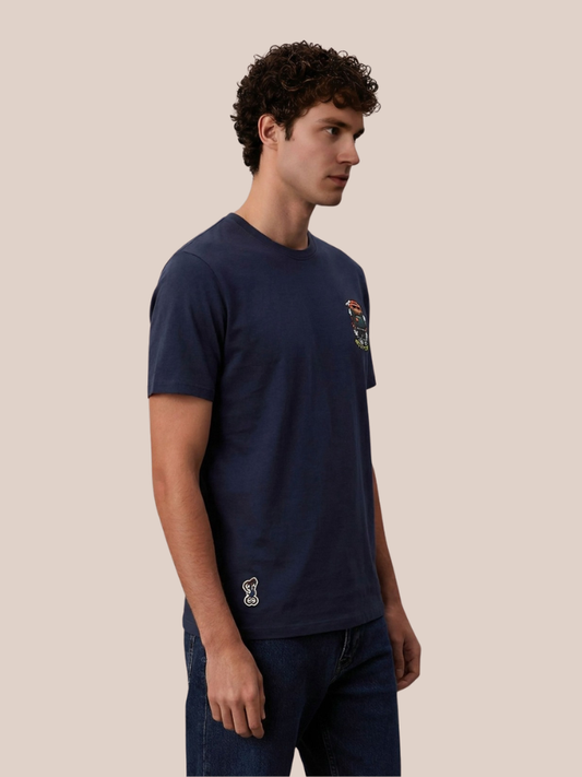 Albion Character Graphic Street Style T-Shirt