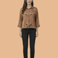 Albion Women Beige Casual Shirt | Lightweight Elegant Everyday Wear