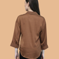 Albion Women Beige Casual Shirt | Lightweight Elegant Everyday Wear