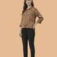 Albion Women Beige Casual Shirt | Lightweight Elegant Everyday Wear