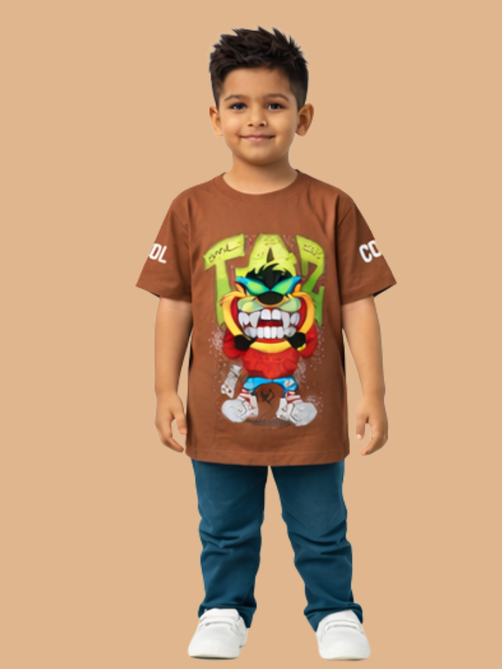 Albion Designer Kids T-Shirt – Premium Look Stylish Cotton Tee