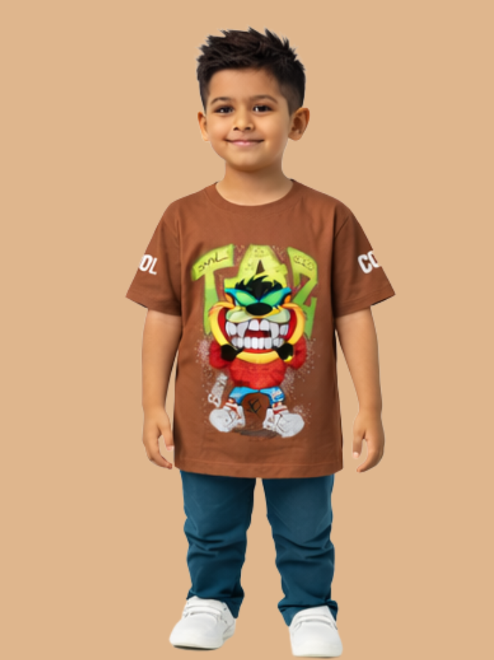 Albion Designer Kids T-Shirt – Premium Look Stylish Cotton Tee