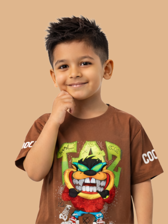 Albion Designer Kids T-Shirt – Premium Look Stylish Cotton Tee