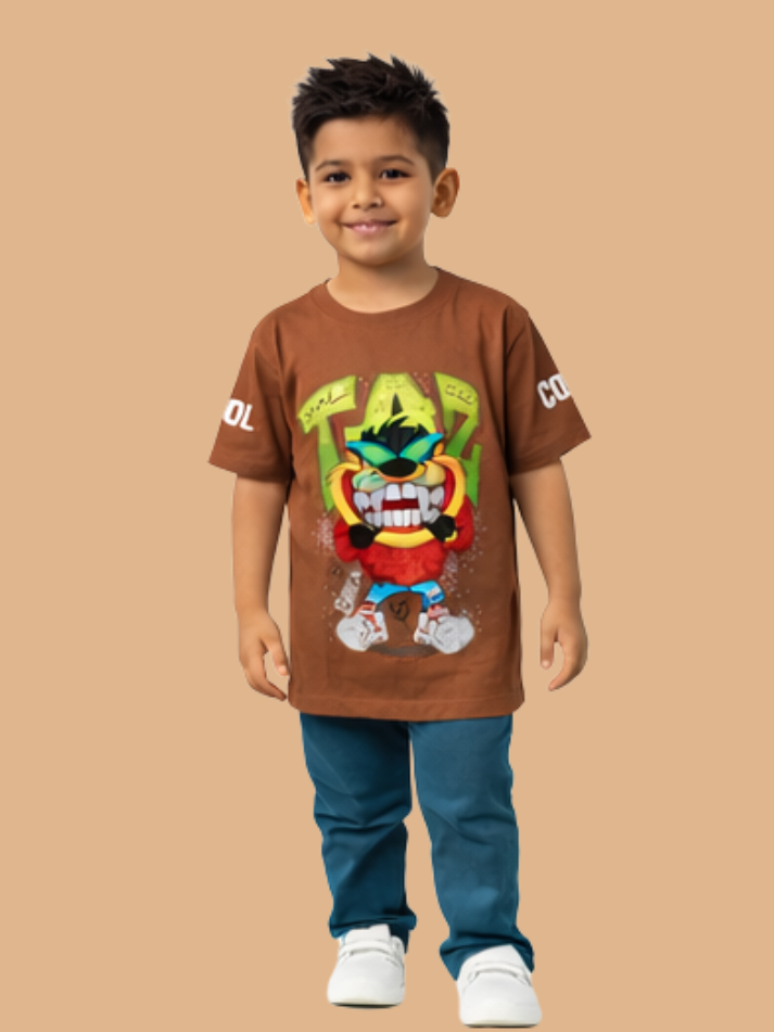 Albion Designer Kids T-Shirt – Premium Look Stylish Cotton Tee