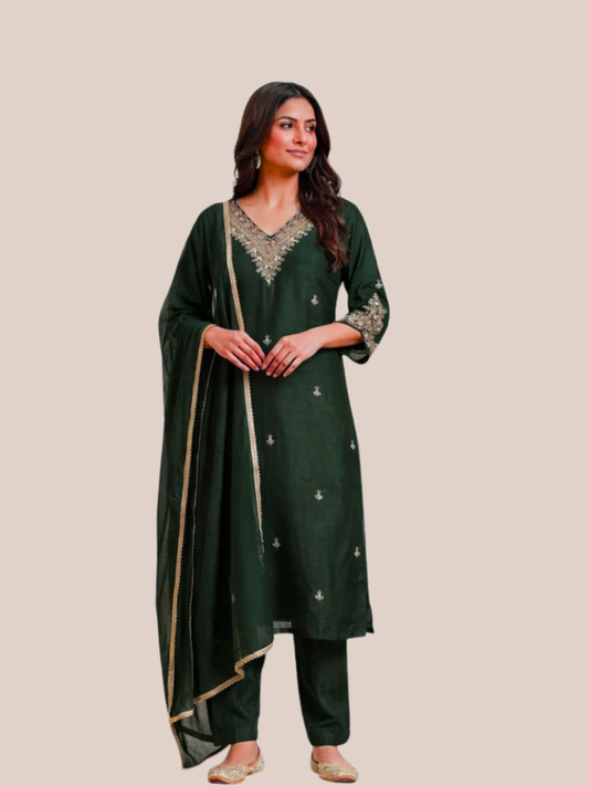 Albion Women Royal Anarkali Suit for Festive & Wedding Wear