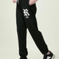 Albion Premium Ladies Cyan Black Lowers Stylish Comfortable Track Pants