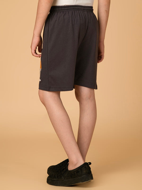 Albion Premium Boys Lower D.grey Shorts