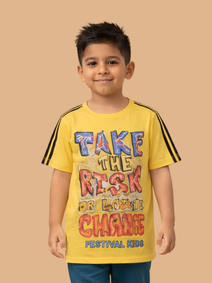 Albion Trendy Kids T-Shirt – Modern Style Comfortable Outfit for Kids