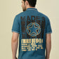 ALBION PREMIUM CYAN TEL MENS T-SHIRT