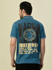 ALBION PREMIUM CYAN TEL MENS T-SHIRT
