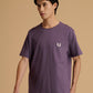Albion Men’s Solid Crew Neck T-Shirt Comfortable Summer Casual Tee