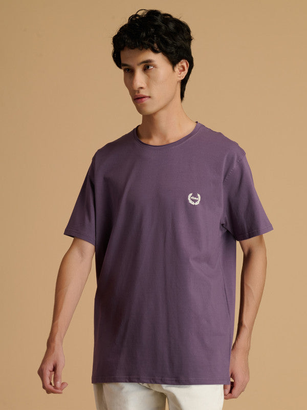 Albion Men’s Solid Crew Neck T-Shirt Comfortable Summer Casual Tee