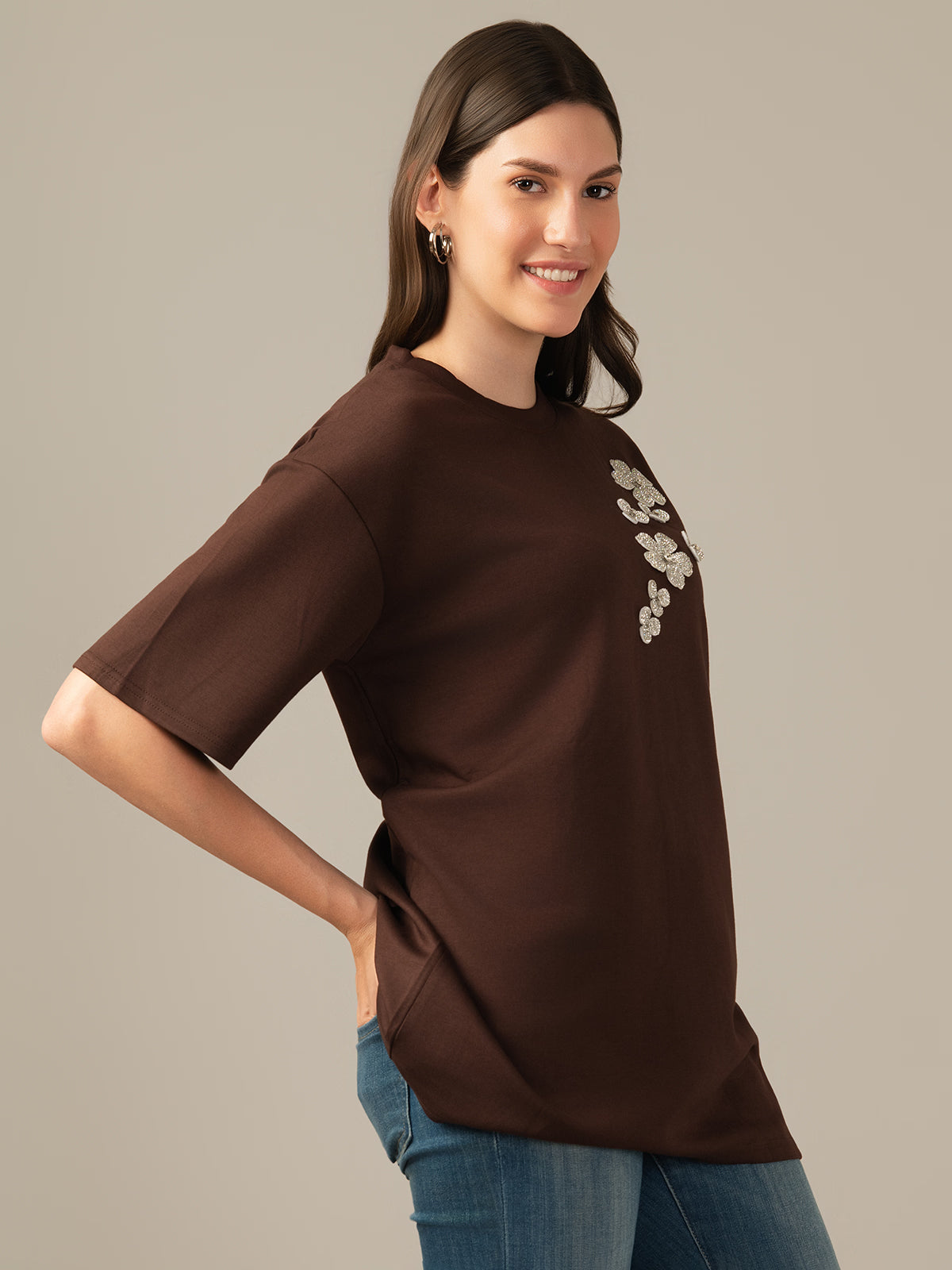 Albion Women’s Elegant Regular Fit Top Comfortable Summer Wear