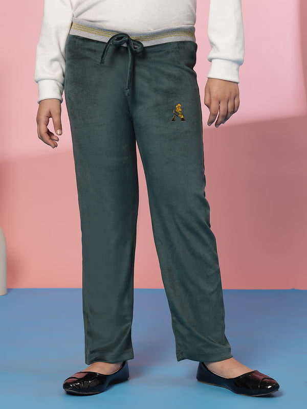 Albion Kids Track Pants Comfortable Lounge Trackpant | All Day Wear_B.Green
