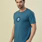 Albion Premium Cyan Teal Men T-Shirt