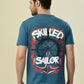 Albion Premium Cyan Teal Men T-Shirt