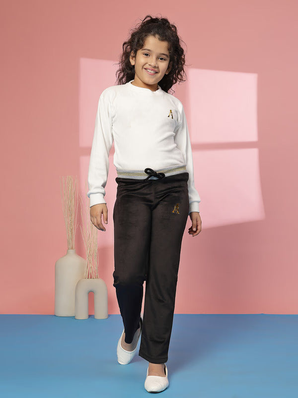 Girls Casual Trackpant | Modern Fit with Side Pockets