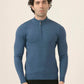 Albion Men’s Pullover Sweater – Soft,  Long Sleeve Knit for Everyday Wear_Blue