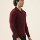 Albion Men’s Classic Fit Pullover – Durable, Stylish, and Comfortable_marron