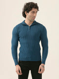 Albion Men’s Warm Pullover Sweater – Fall/Winter Essential_darker blue
