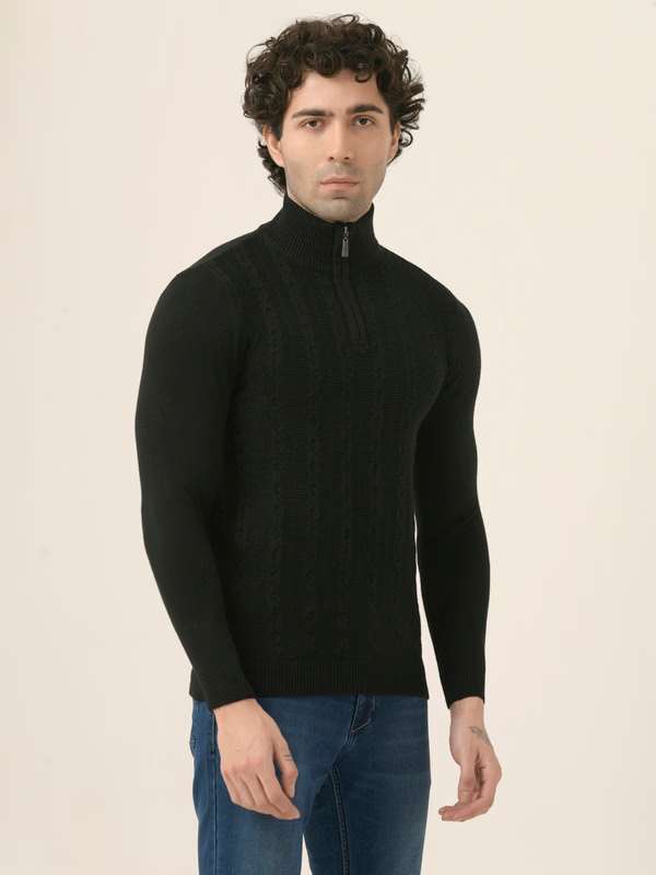 Albion Men’s Lightweight Pullover – Comfortable & Stylish Fit_black