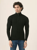 Albion Men’s Casual Pullover – Comfortable Knit Top for Work or Weekend_black