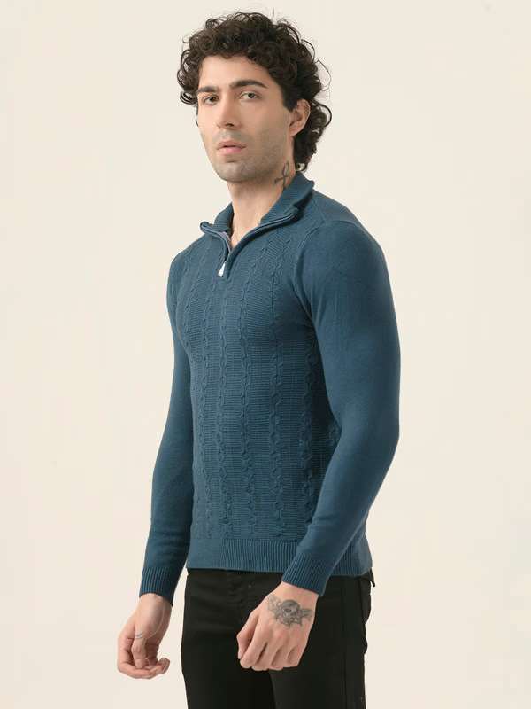 Albion Men’s Soft Knit Pullover – Casual Everyday Style