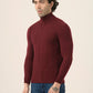Albion Men’s Classic Fit Pullover – Durable, Stylish, and Comfortable_Wine