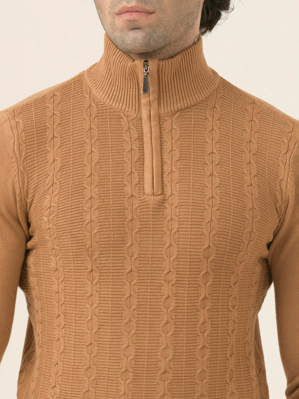 Albion Men’s Lightweight Pullover – Comfortable & Stylish Fit_Musturd