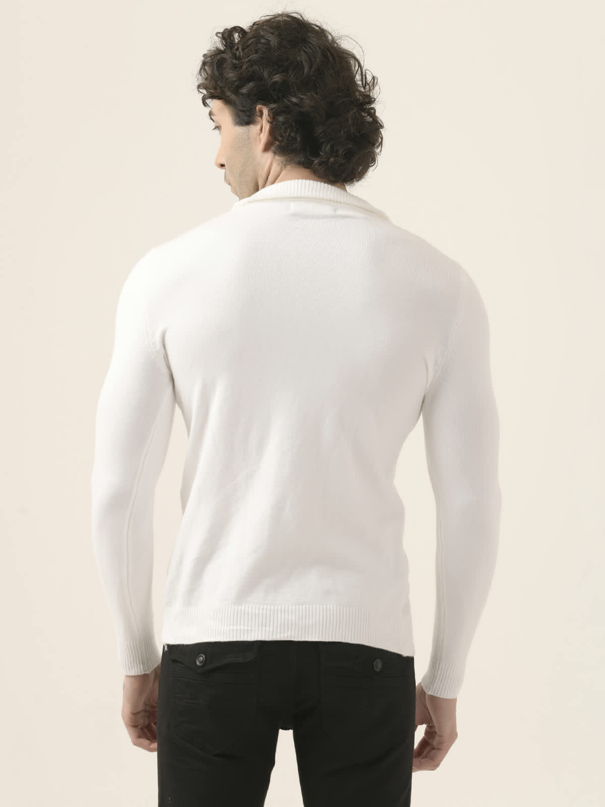 Albion Men’s Lightweight Pullover – Comfortable & Stylish Fit_White