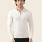 Albion Men’s Warm Pullover Sweater – Fall/Winter Essential_white