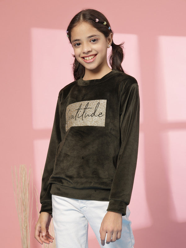 Girls Full Sleeve Sweater | Comfortable & Trendy