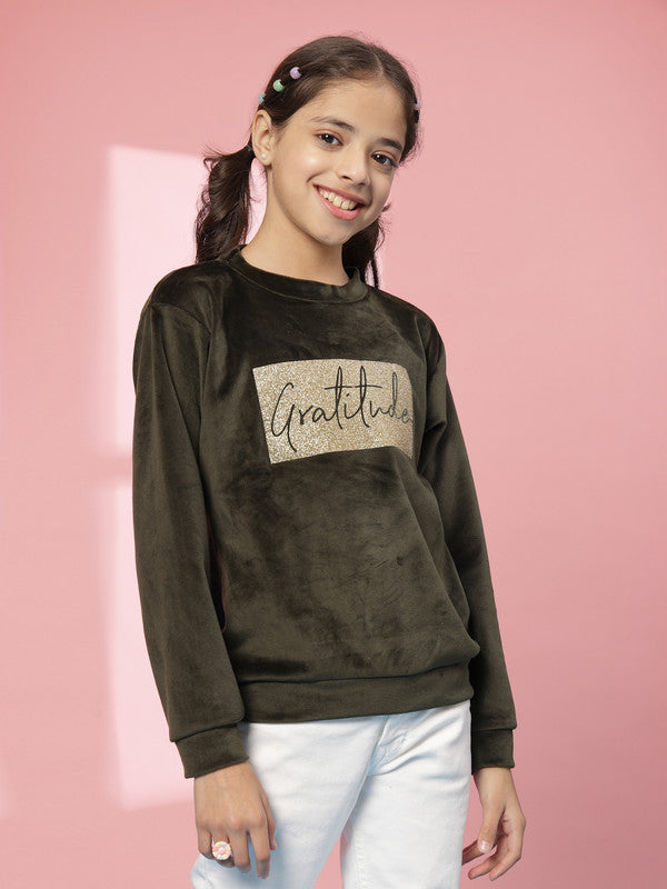 Girls Full Sleeve Sweater | Comfortable & Trendy