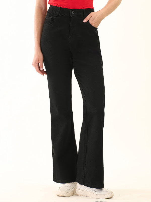 Albion Women Superior Black Bootcut Jeans 6