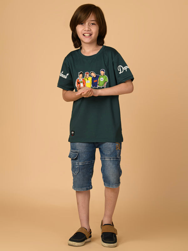 Albion Cotton Soft Boys T-Shirt – Stylish & Durable"