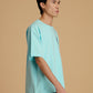 ALBION Men’s Stretchable T-Shirt - Perfect Fit Everyday Wear - Aqua
