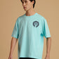 ALBION Men’s Stretchable T-Shirt - Perfect Fit Everyday Wear - Aqua