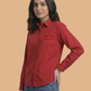 Albion Women Elegant Casual Cotton Shirt – Stylish Summer Wear