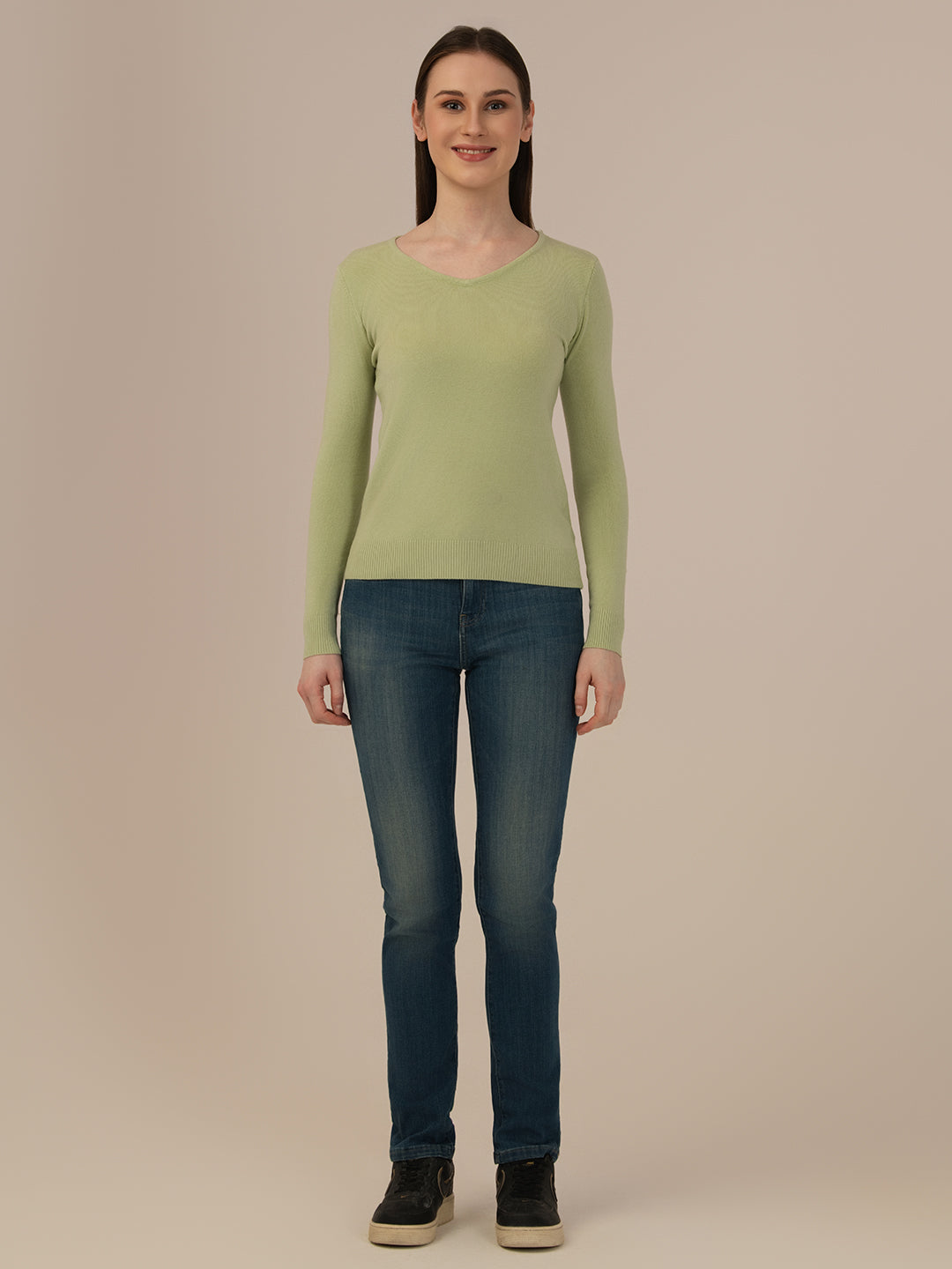 Albion Ladies Warm Pullover – Perfect Winter Comfort_GREEN