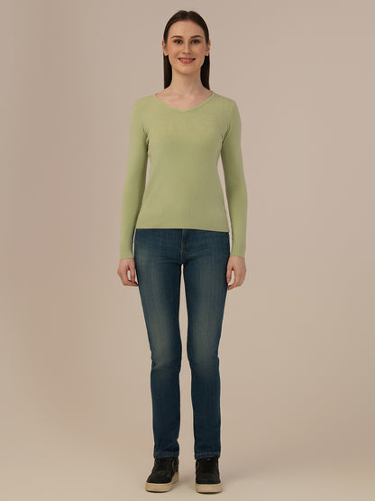 Albion Ladies Warm Pullover – Perfect Winter Comfort_GREEN