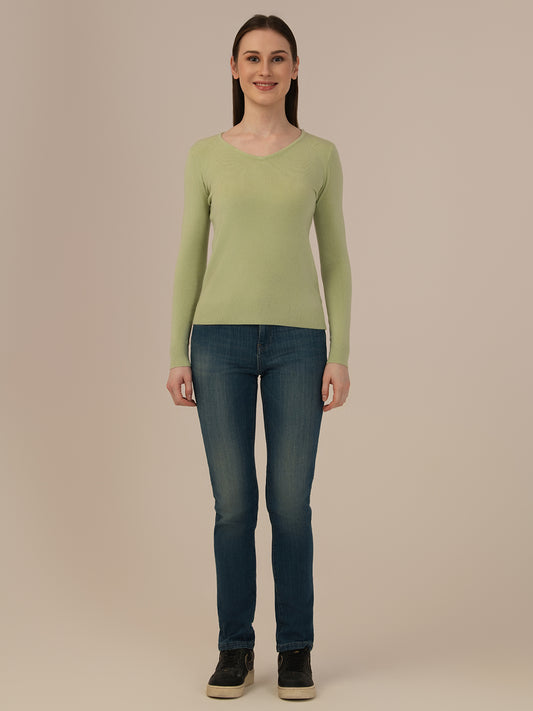 Albion Ladies Warm Pullover – Perfect Winter Comfort_GREEN