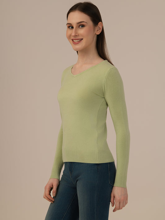 Albion Ladies Warm Pullover – Perfect Winter Comfort_GREEN