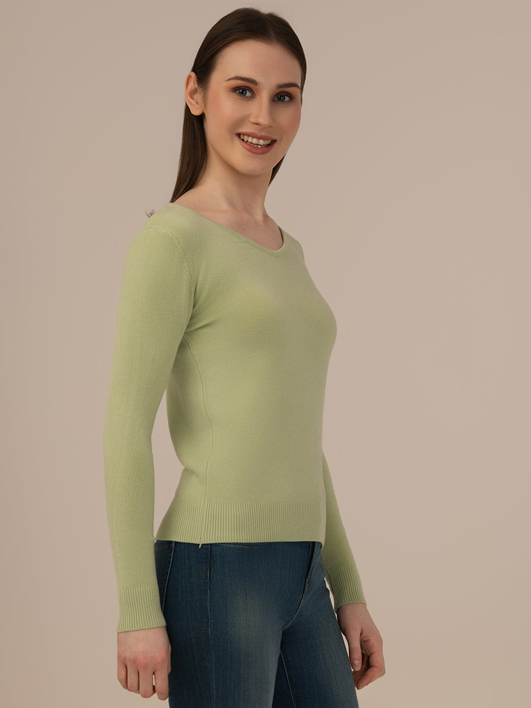 Albion Ladies Warm Pullover – Perfect Winter Comfort_GREEN