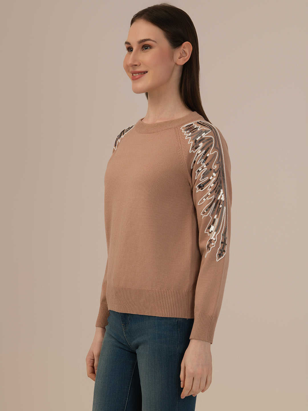 Albion Ladies Winter Top – Comfortable Fawn Winter Wear