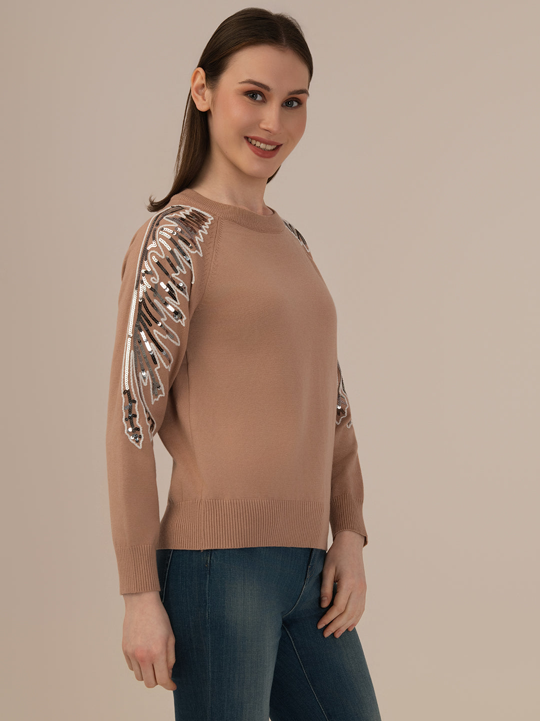 Albion Ladies Winter Top – Comfortable Fawn Winter Wear