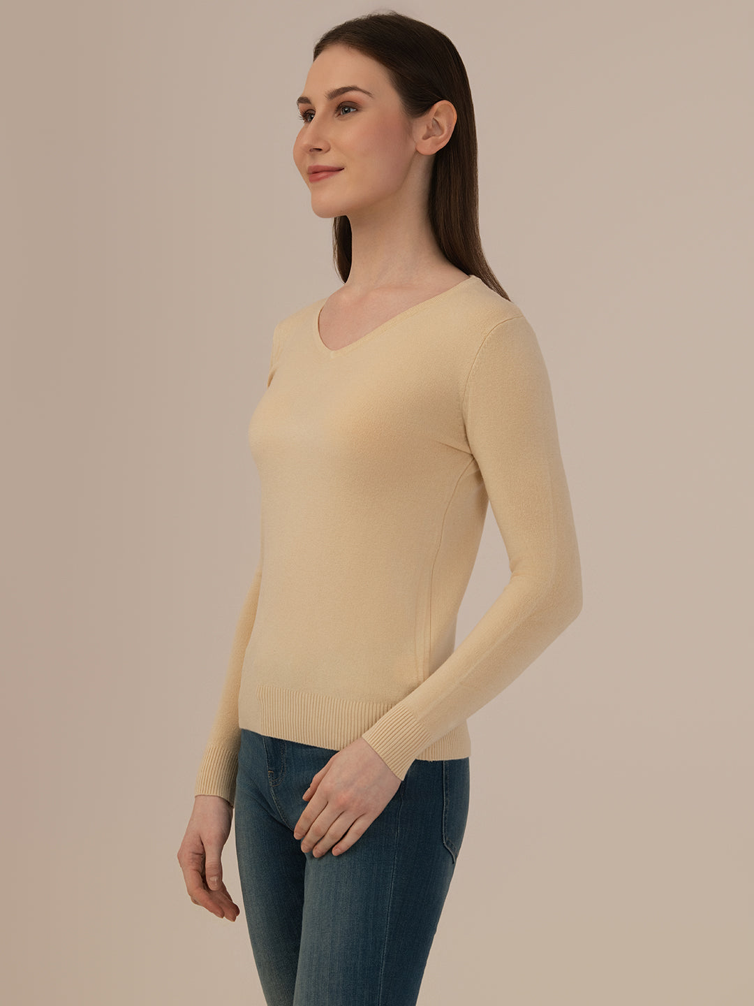 Albion Ladies Winter Top – Comfortable Fawn Winter Wear