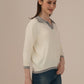 Albion Ladies Cream Winter Sweatshirt – Cozy & Comfortable Winter Wear