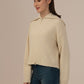 Albion Ladies Winter Top – Comfortable Cream Winter Wear