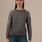Albion Ladies Winter Sweatshirt – Comfortable Grey Winter Wear