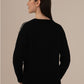 Albion Ladies Woollen Top – Comfortable Black Winter Wear